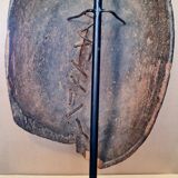 Bouclier d'apparat Fang africain en bois