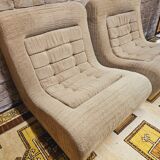 Pair of vintage 70s armchairs