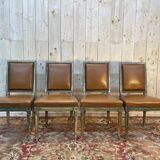 Set of 4 Louis XVI style chairs