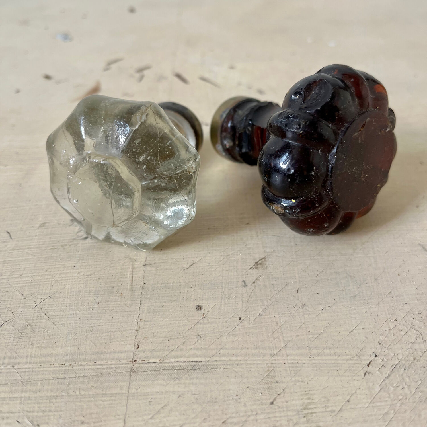 Lot of old door handles