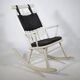Fauteuil à bascule design suédois des années 1970