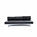 Le Corbusier, Pierre Jeanneret, Charlotte LC5 Sofa in Black by Cassina