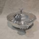 Silver-plated metal covered vegetable dish by Christofle Vendôme silversmiths