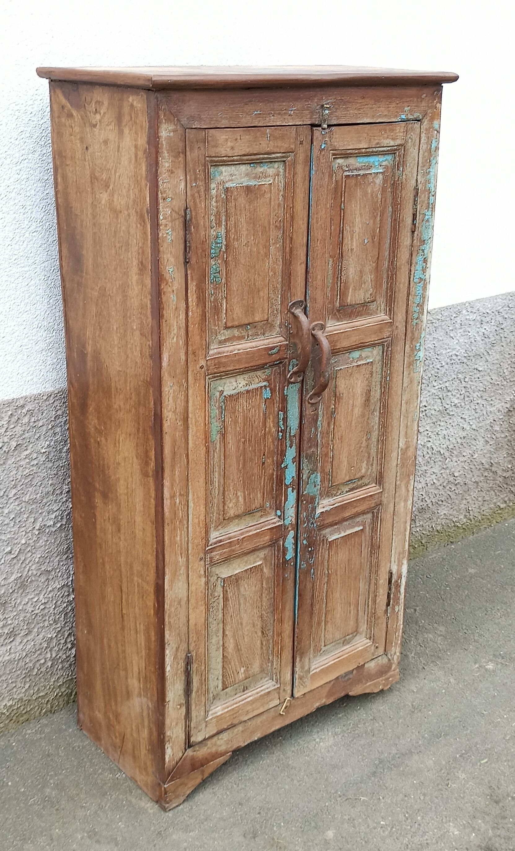 Old wooden wardrobe