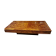 Table basse en loupe d'orme