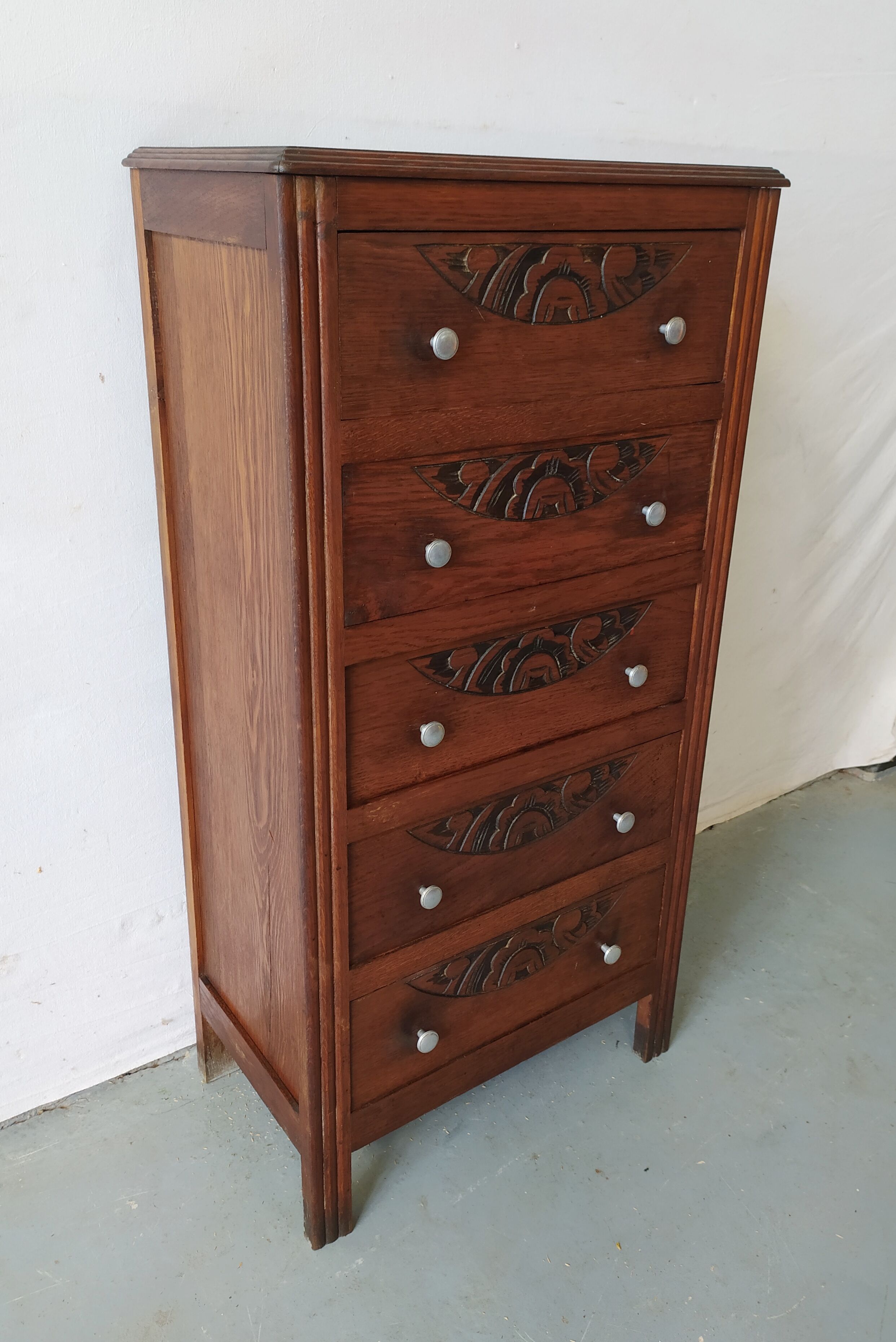 Semainier art déco années 50