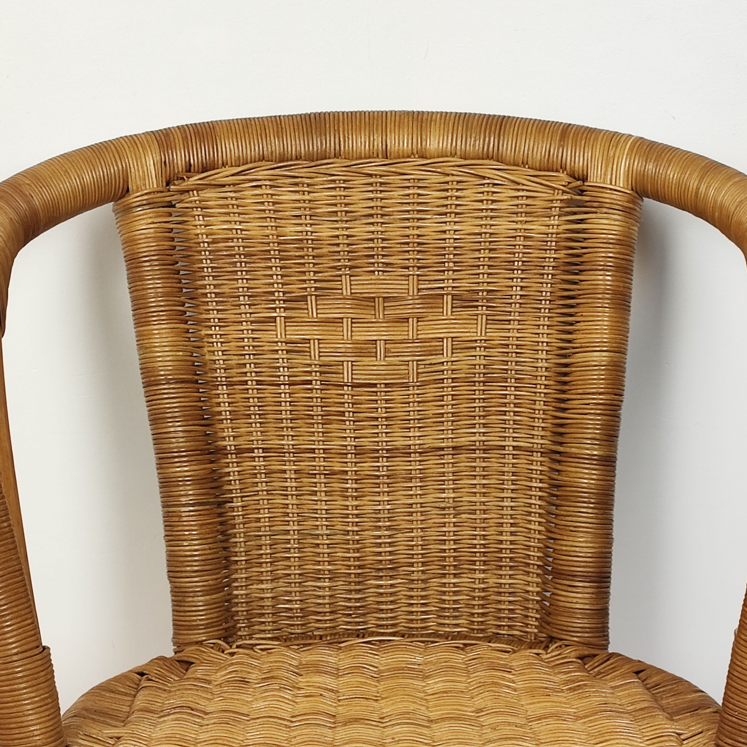 Rattan armchair