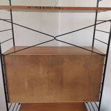 Scandinavian-style modular shelf, bookcase
