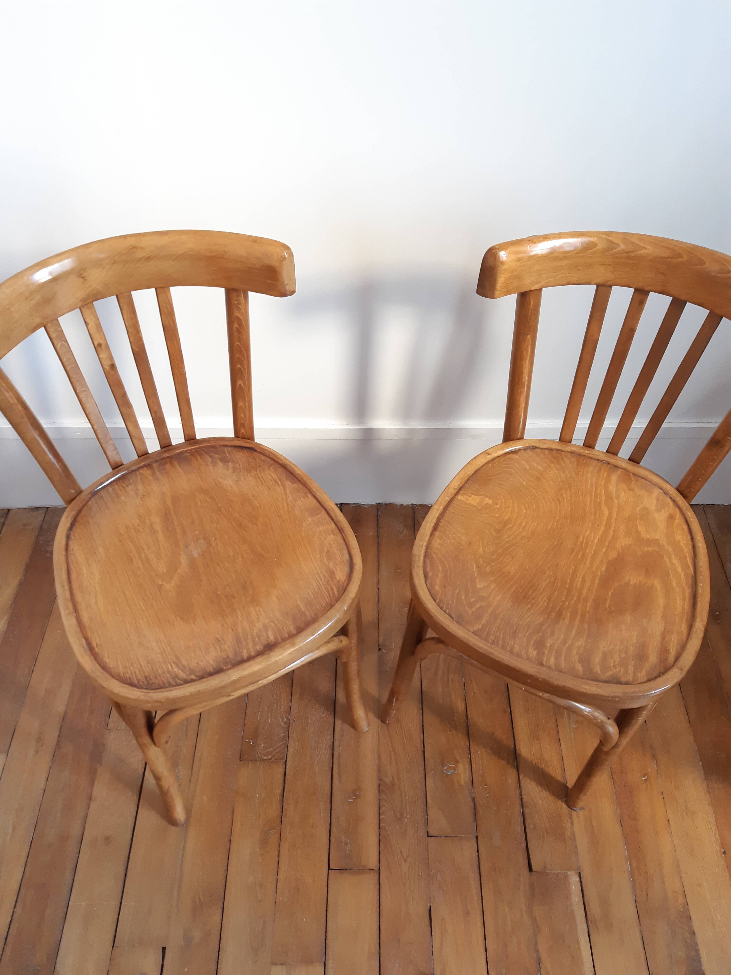 Set of 2 bistro chairs