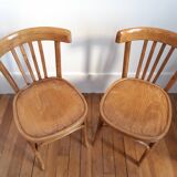 Set of 2 bistro chairs