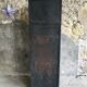 Riveted cloakroom converted into storage cabinet - early twentieth century