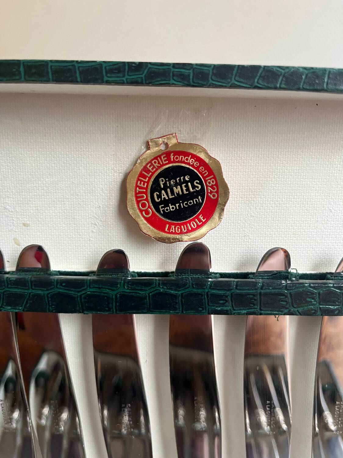 Box of 24 laguiole knives Pierre Calmels France