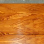 Vintage walnut commode with sliding top in Butler style.