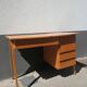 Bureau vintage bois 1950