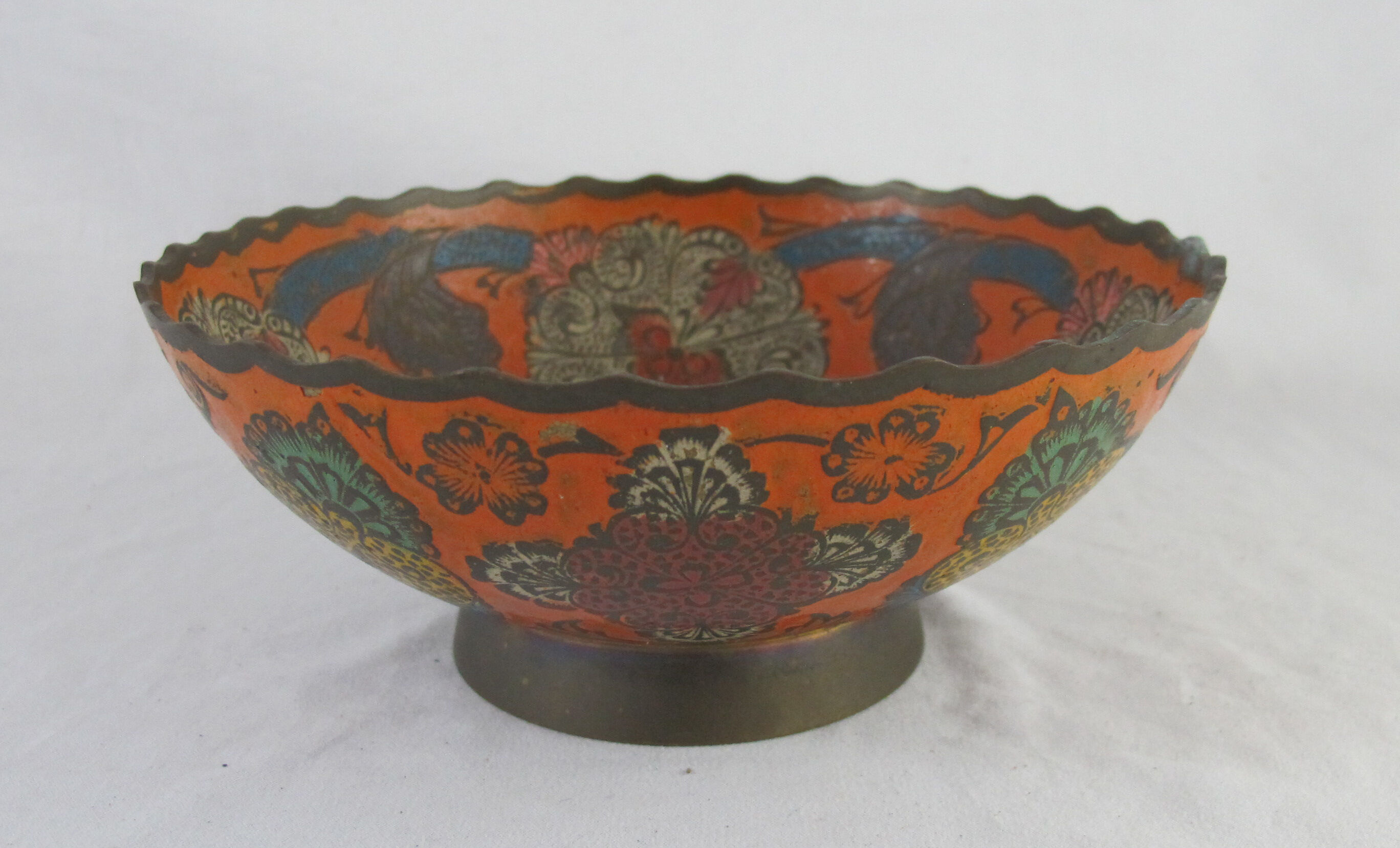 Bowl or empty oriental metal pocket