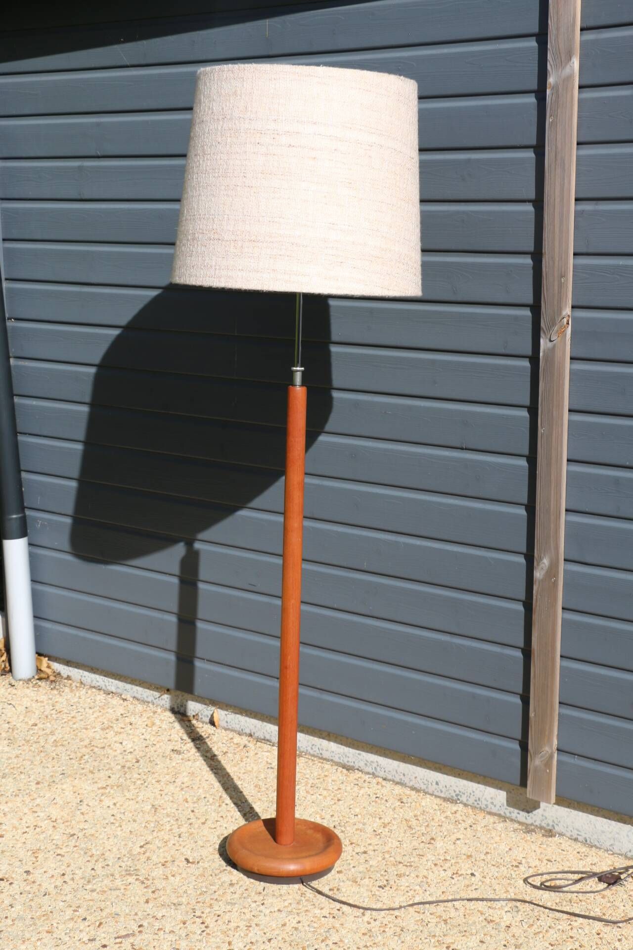 Domus teak floor lamp 1960 XXL