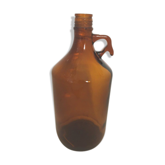 Amber bottle with handles