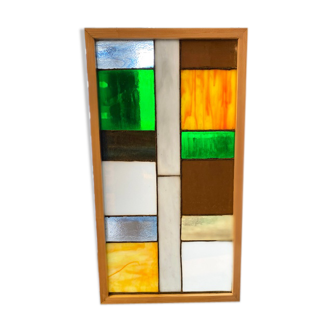 Tiffany technical stained glass