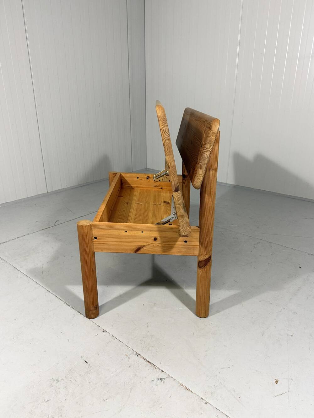 Korup Design solid pine benches with storage space Denmark