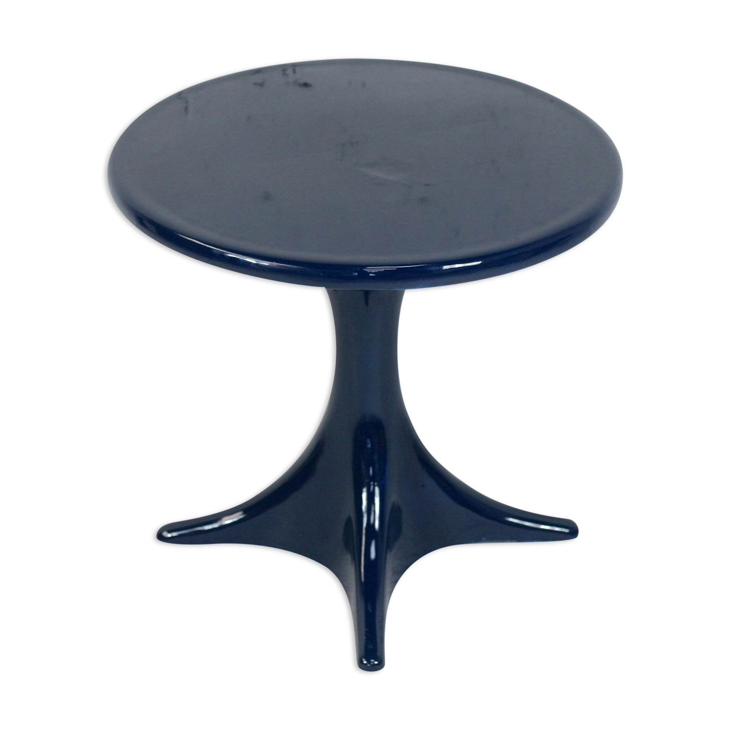 Fiberglass table, France, circa 1970