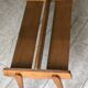 Scandinavian coffee table from the 60s glass top