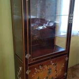 Lacquered Wood Showcase, China, 1950