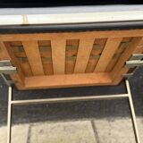 Mcm leatherette armchair