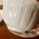 4 tea cups or chocolate in Limoges porcelain