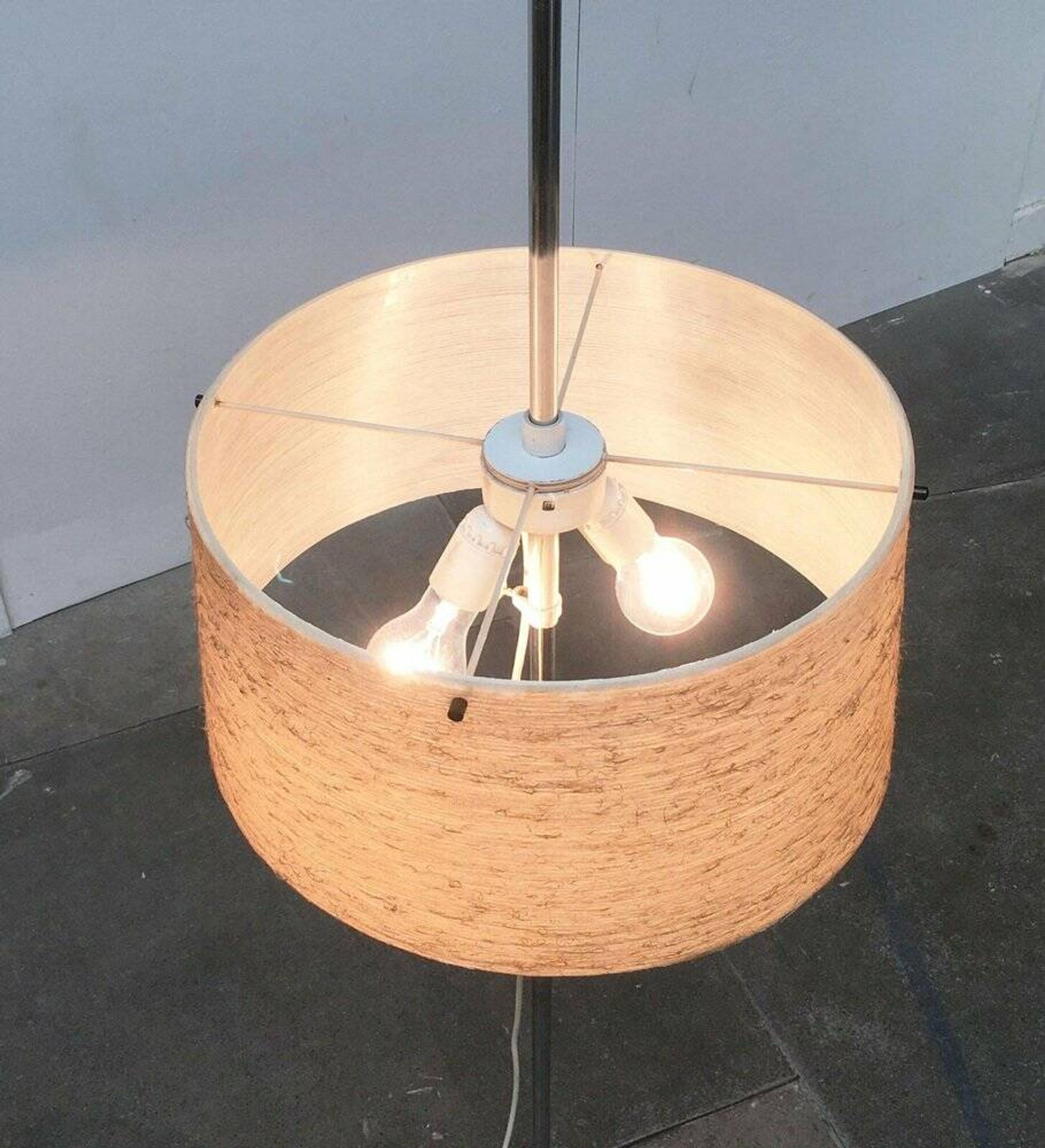 Lampadaire tripode mi-siècle de Kaiser Leuchten, années 1960