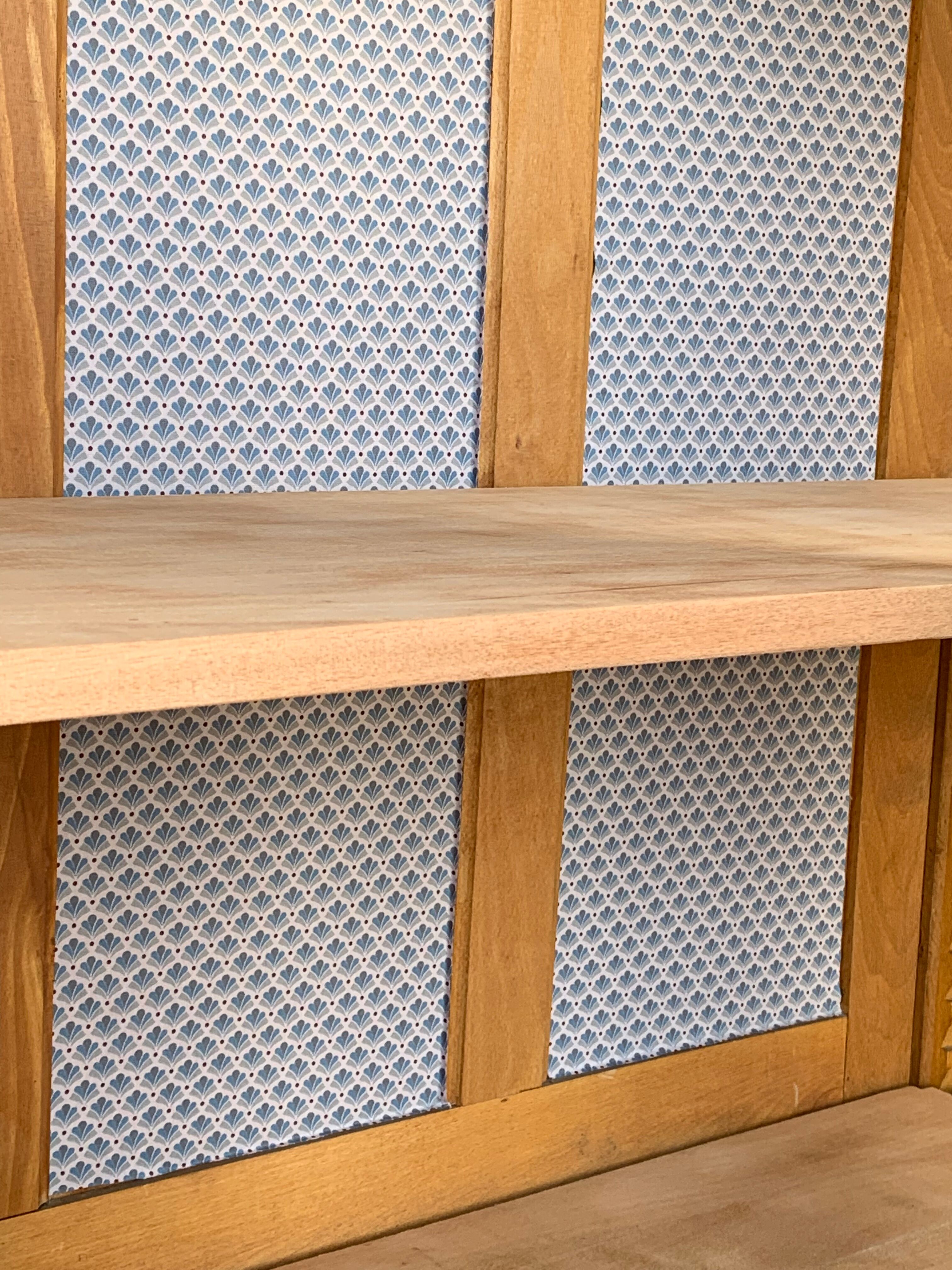 Blue wardrobe art deco 1930