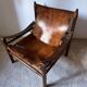 Buffalo Leather 'Safari' Armchair
