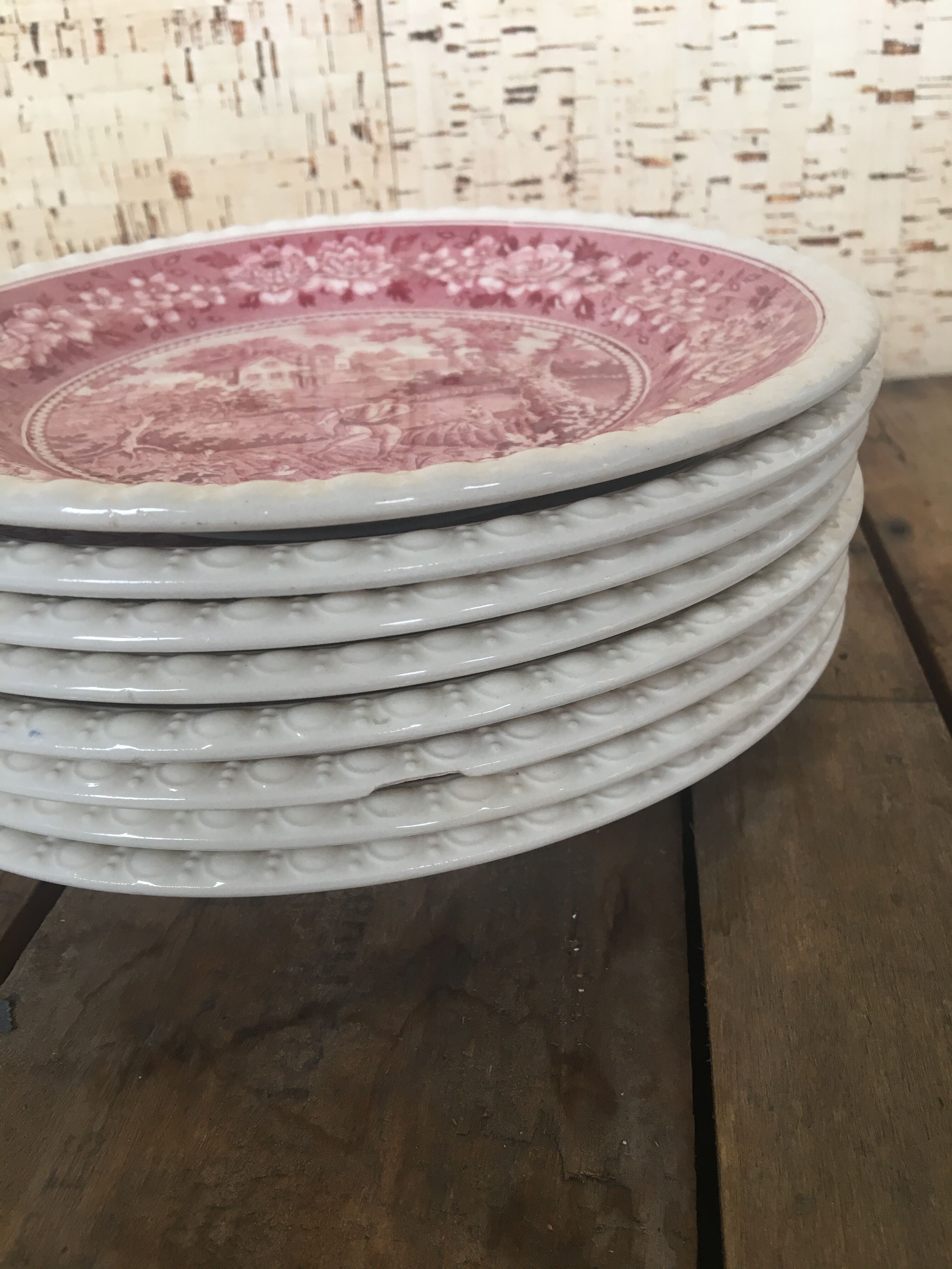 Villeroy & Boch Rusticana dessert plates, 80