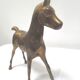 cheval en laiton