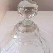 Ancienne bonbonnière, drageoir en cristal de style Baccarat