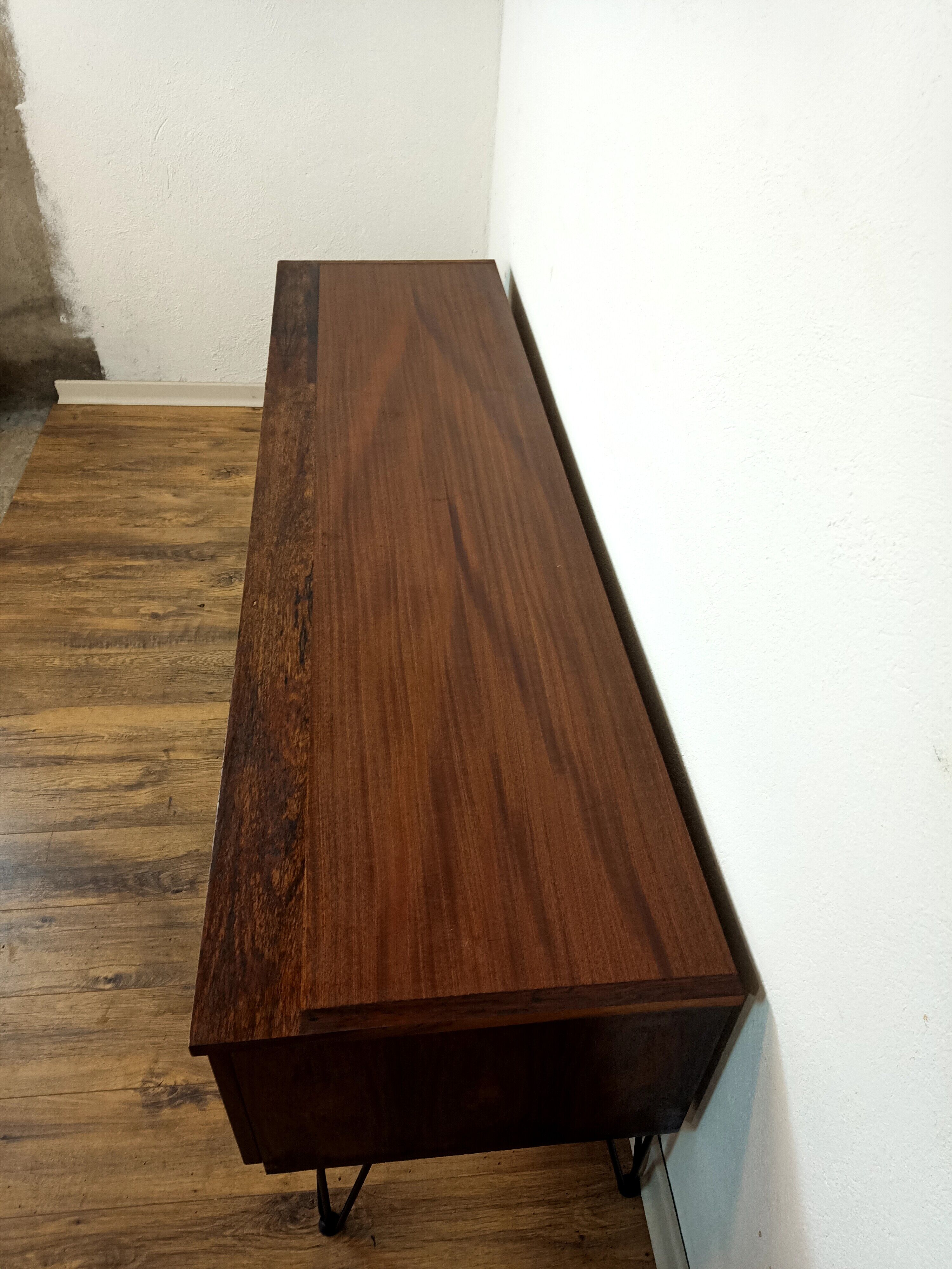 Scandinavian rosewood teak row