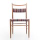 Set of 4 Scandinavian chairs by Yngve Ekstrom, Paul Smith fabric