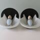 Lot of 2 vintage wall sconces, 1970-1980 Happylight, Netherlands