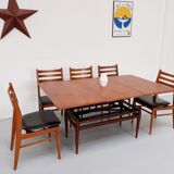 Flexible scandinavian vintage coffee table