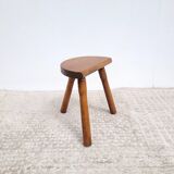 Vintage tripod campaign stool
