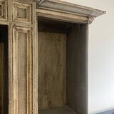 Solid wood bookcase