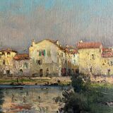 Tableau HST Pelletier cf. Eloi Georges Colette BOUVARD "Animated Village"