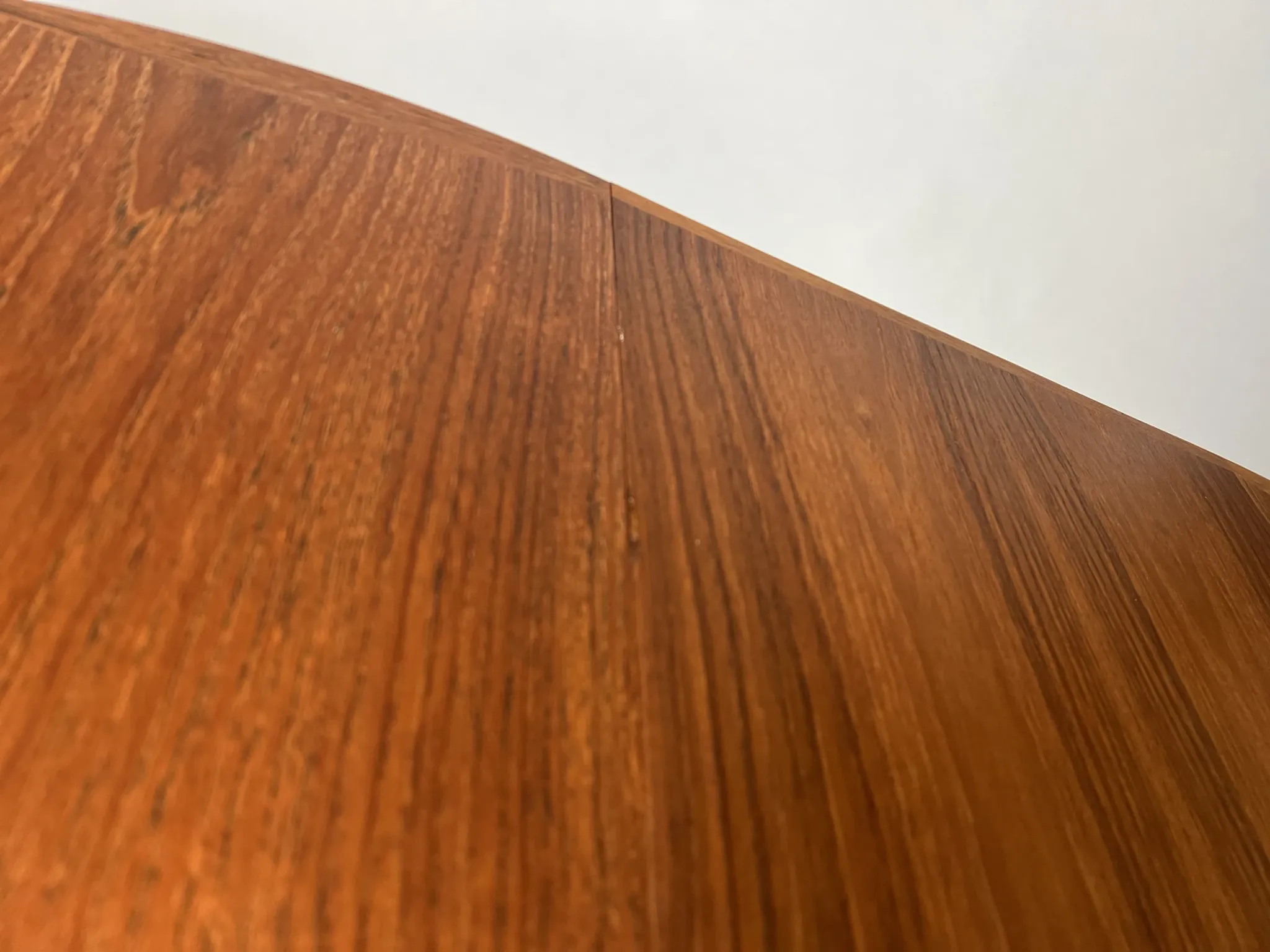 Danish teak dining table round vintage mid-century design VV Mobler