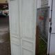 Pair of closet door old green patina