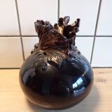 Ball vase signed JJ Barbier