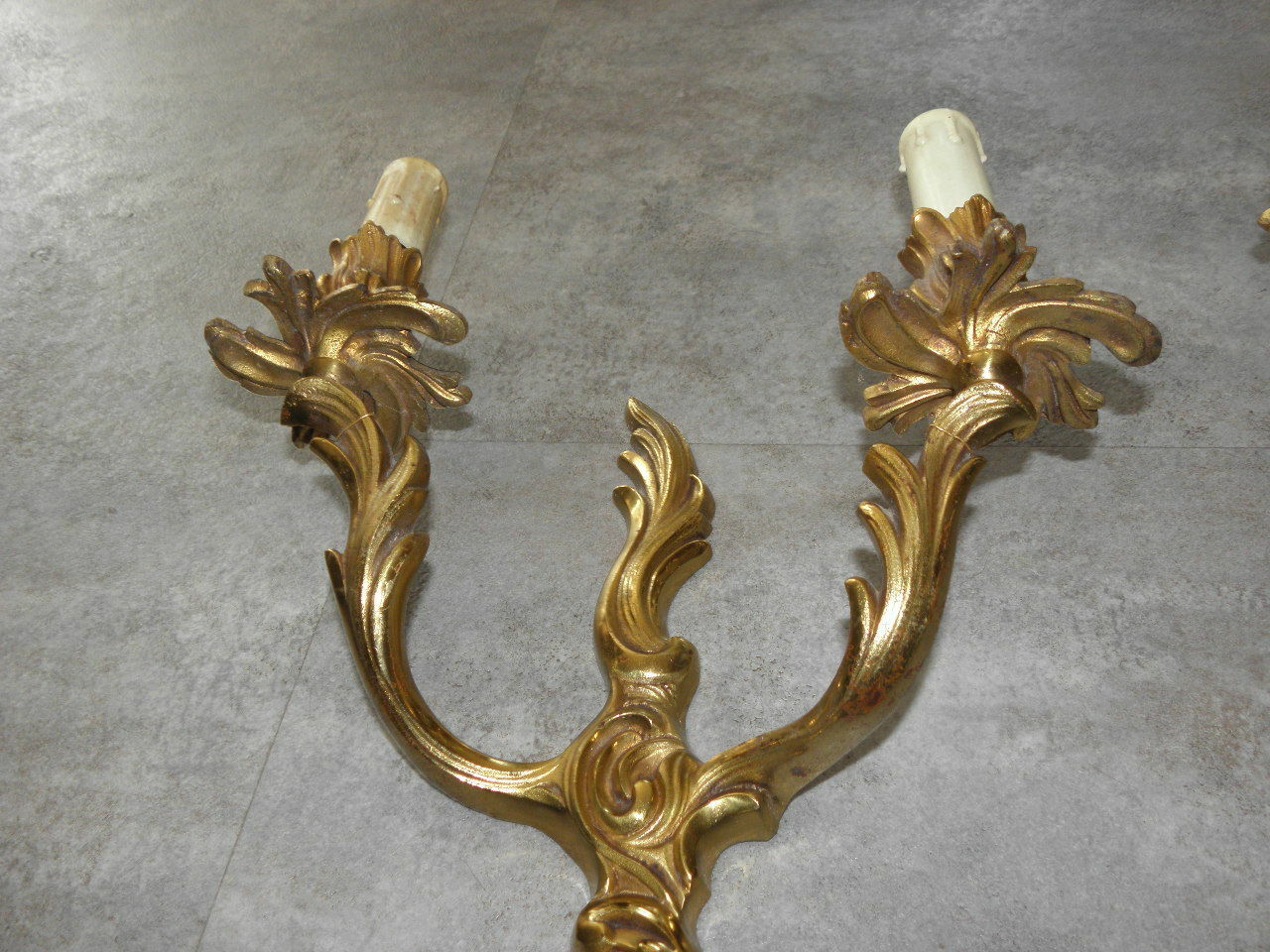 Bronze appliques