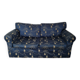 2-seater fabric sofa