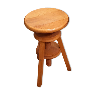 Tabouret vis en bois