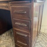 Antique directors oak roll top desk