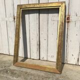 Golden vintage frame