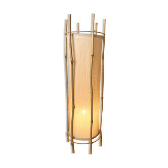 Bamboo lamp Louis Sognot 1960